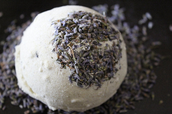Organic Bath Bomb Calm - TWO SIZES Lavender