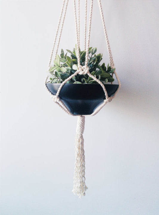 Macrame Hanging Planter – Stylish Plant Hanger